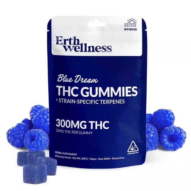 Δ9 THC Gummies – Blue Dream – Strain Specific (Indica) – 300mg