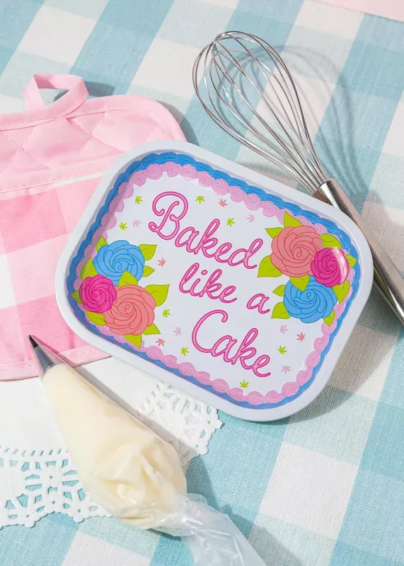“BAKED LIKE A CAKE ” ROLLING TRAY