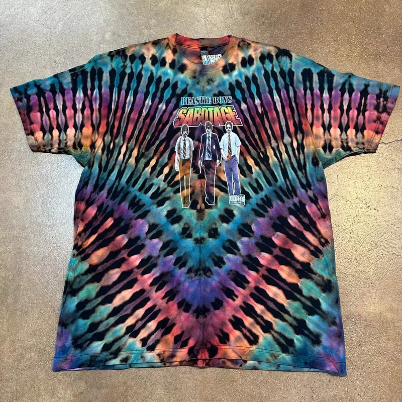 “Beastie Boys ” Tie Dye by Vile Tie Dyes
