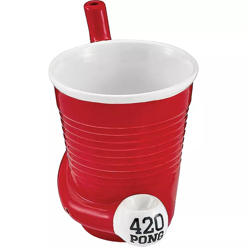 ‘Beer Pong’ Cup Pipe