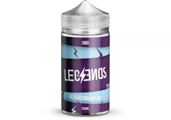 BLACKCURRANT ICE 200ML E LIQUID BY LEGENDS