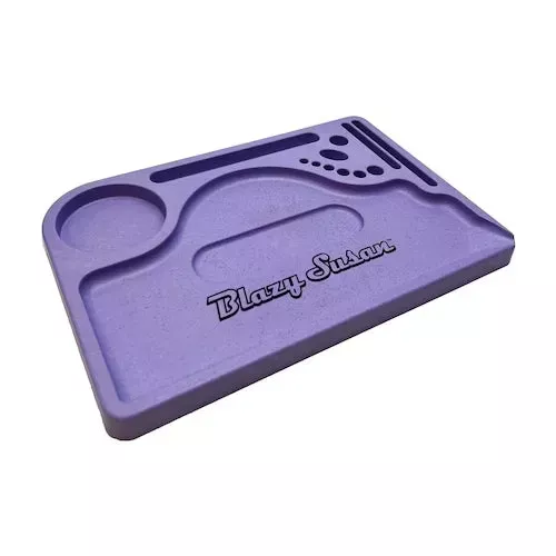 Blazy Susan Purple Hemp Rolling Station