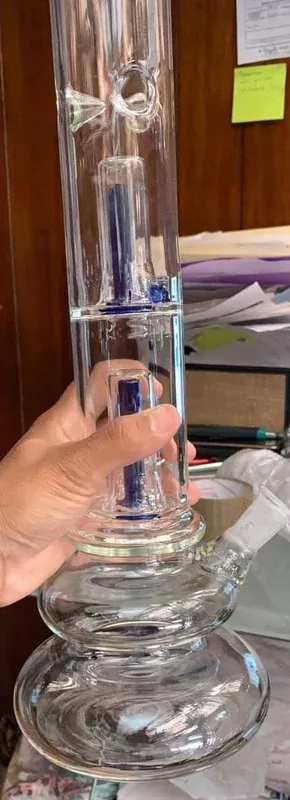 Bong Doble Filtro Muñeco de Nieve