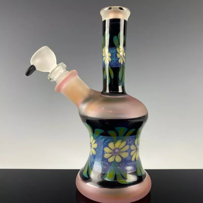 “Dichro Floral ” Minitube by Sarita Glass