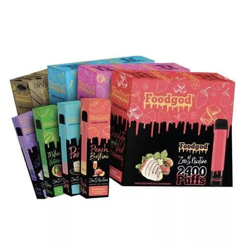 Foodgod Zero 0% Disposable Vape – 3 Pack