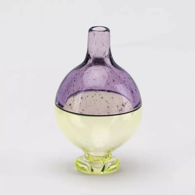 Happy Time Glass UV Purple Bubble Cap