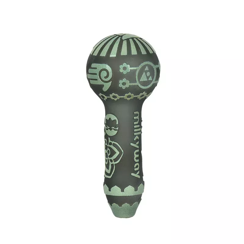 Milkyway Glass Buddha Hand Pipe