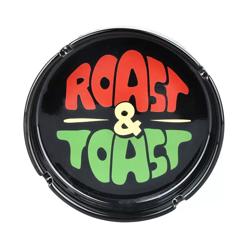 Roast & Toast Ceramic Ashtray | 6″